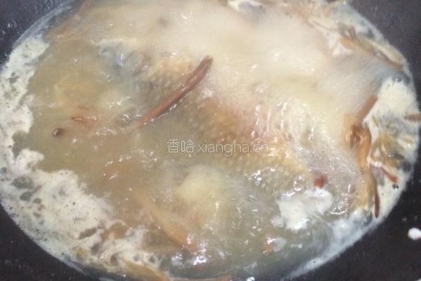 黄花菜鲫鱼汤的做法图解7
