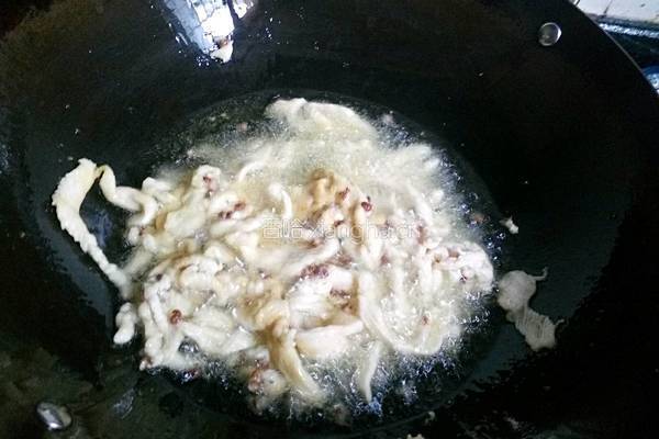 蒜薹鸡肉丝的做法图解4