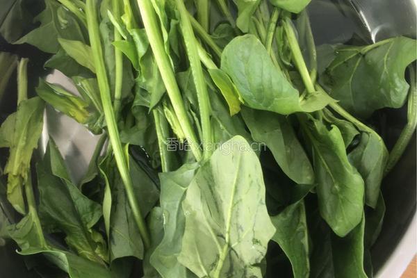 菠菜汤（清淡）的做法图解1