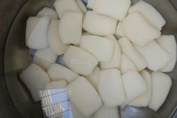 鱼香年糕的做法图解4
