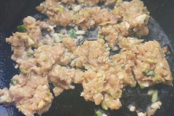 粉条炒肉末的做法图解5