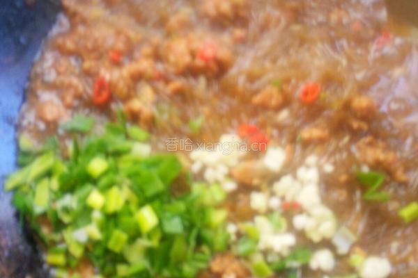 粉条炒肉末的做法图解10