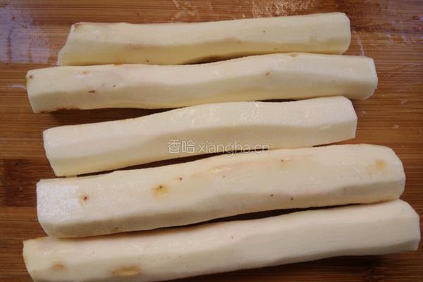 山药雪梨滋补汤的做法图解2