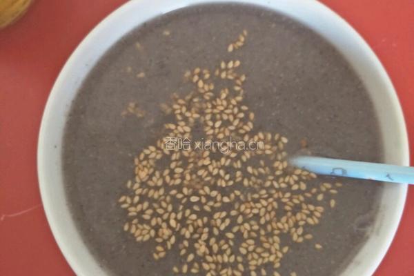 黑芝麻糊 九阳豆浆机版的做法图解3