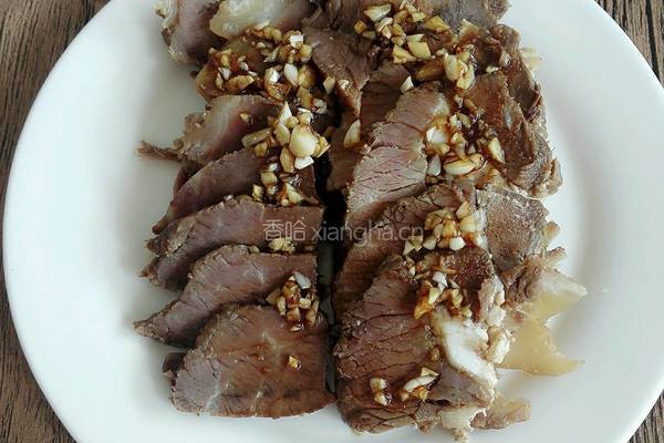 浇汁酱牛肉的做法图解4