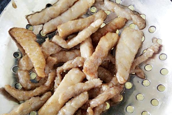 里脊小炒的做法图解8