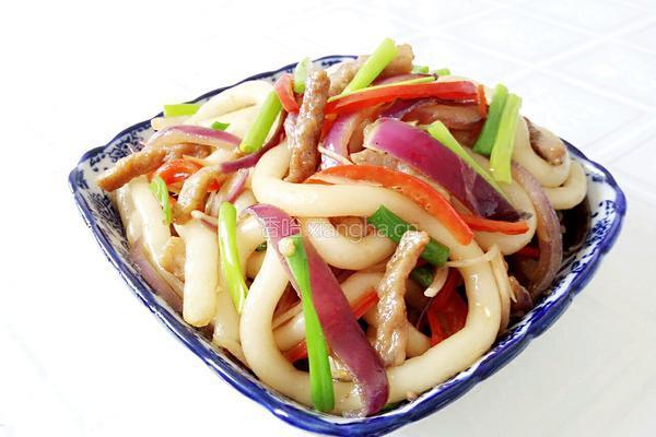 里脊小炒的做法图解18
