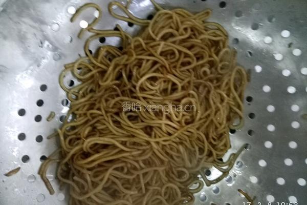 小炒面的做法图解4
