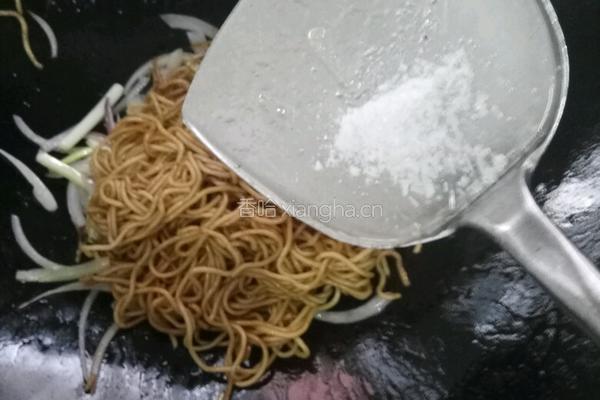 小炒面的做法图解6