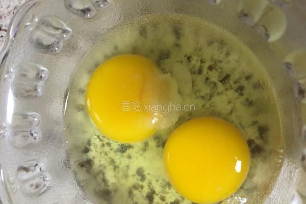 茴香苗炒鸡蛋的做法图解2