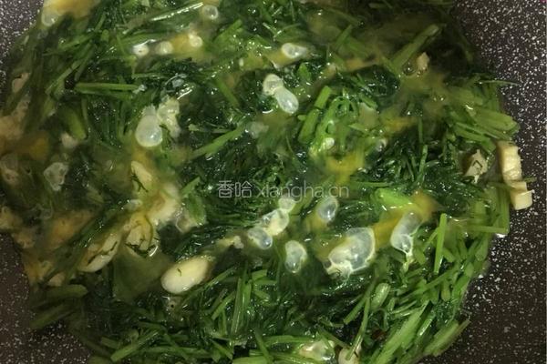 茴香苗炒鸡蛋的做法图解6
