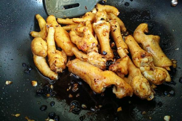 豆豉蒸鸡爪的做法图解10