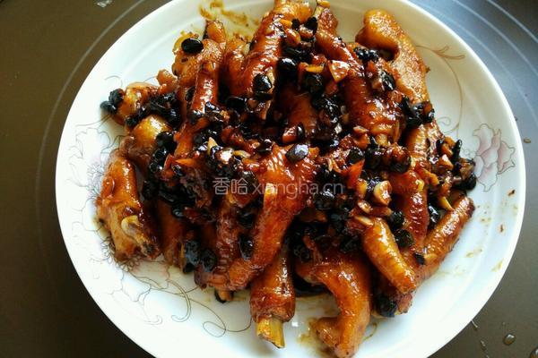 豆豉蒸鸡爪的做法图解12