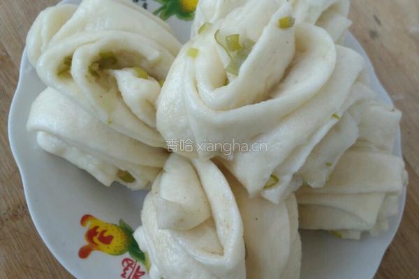 葱花油卷的做法图解13
