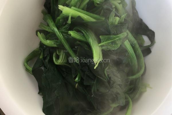 老醋菠菜的做法图解3