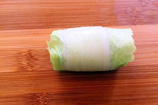 白菜肉卷的做法图解8