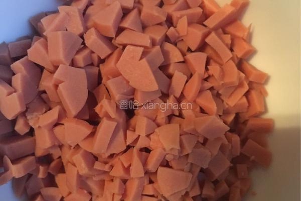 翡翠豆腐羹的做法图解1