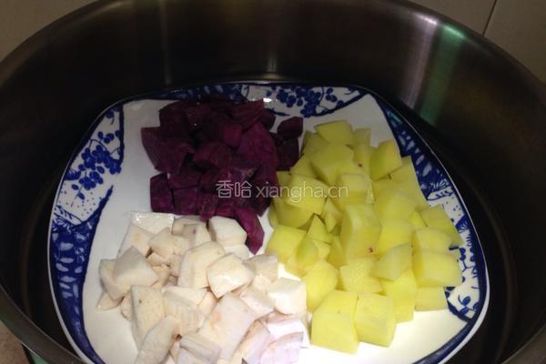 七彩鸡肉饭的做法图解3
