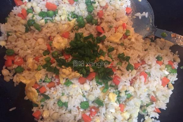 菠萝炒饭的做法图解6