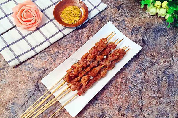 香烤猪肉串的做法图解7