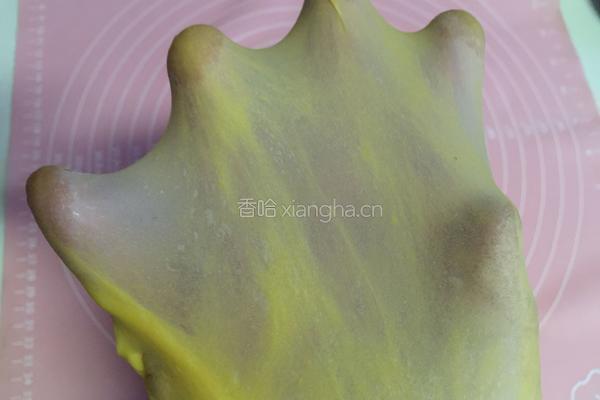 南瓜小面包的做法图解3