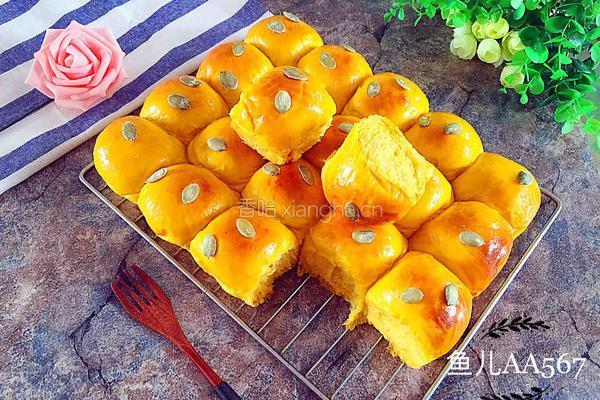 南瓜小面包的做法图解9