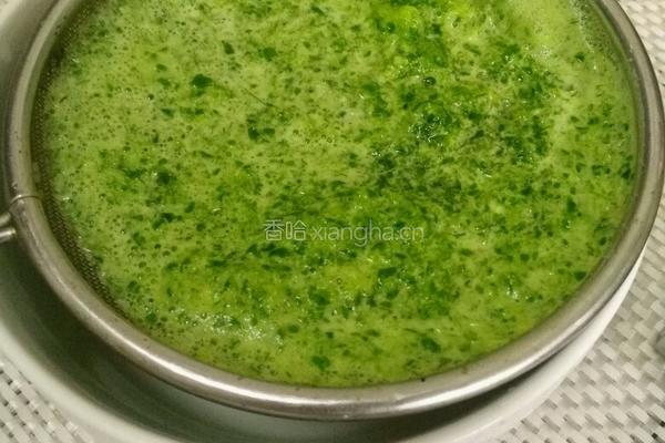 菠菜煎饼的做法图解3
