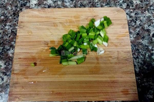 黄豆芽黄瓜炒饭的做法图解4