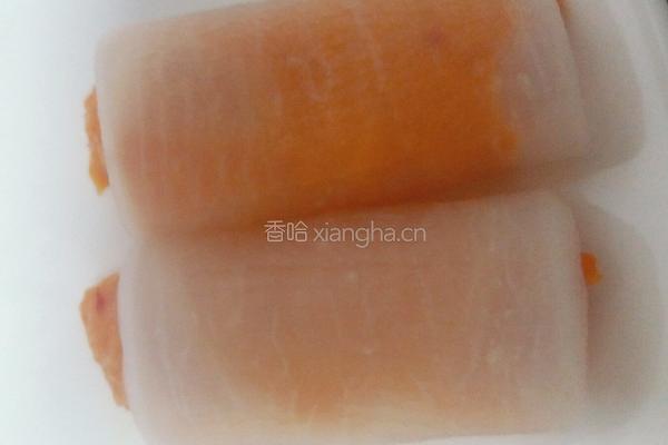 鱼肉萝卜卷的做法图解11