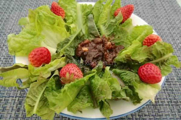 莴笋叶蘸肉酱的做法图解7