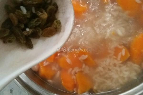 花生红薯粥的做法图解3
