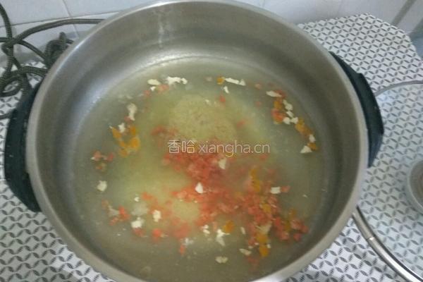 陈皮胡萝卜小米粥的做法图解3