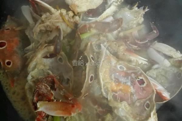 爆炒螃蟹的做法图解6