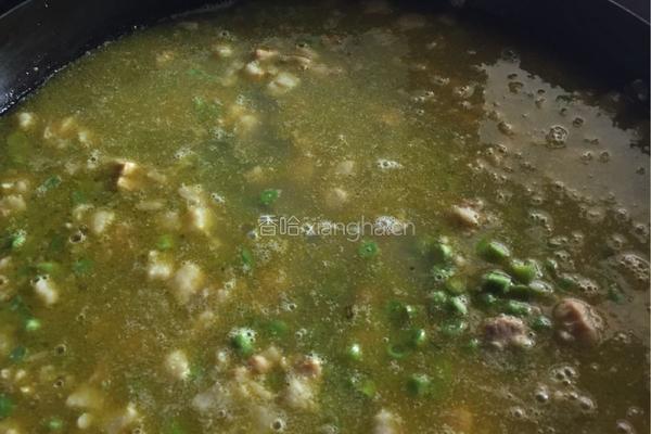 长缸豆肉丁焖饭的做法图解14