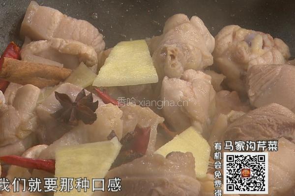 CCTV7食尚大转盘 山蘑菇炖柴鸡的做法图解3