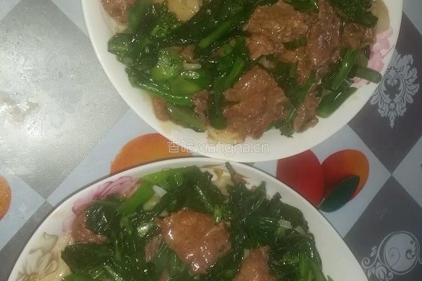 湿炒牛河的做法图解12