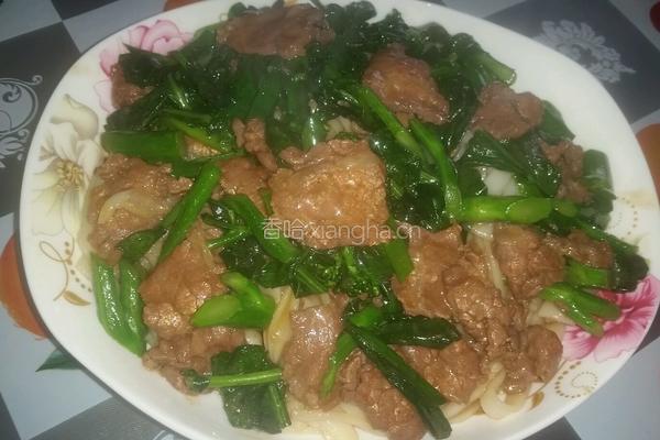 湿炒牛河的做法图解13