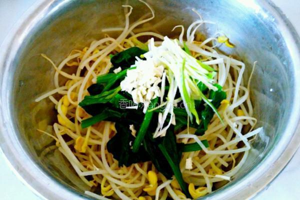 凉拌黄豆芽的做法图解11