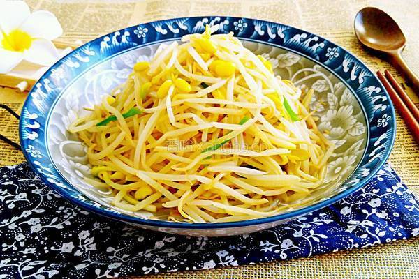 凉拌黄豆芽的做法图解18