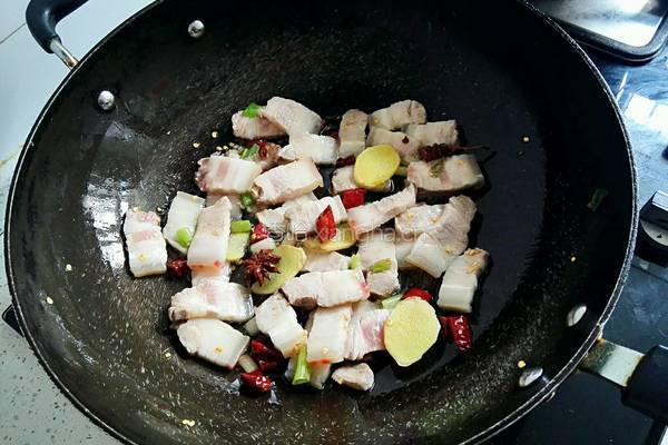 四季豆烧肉的做法图解6