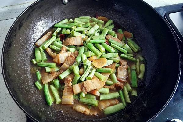 四季豆烧肉的做法图解9