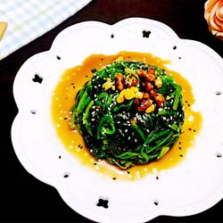 陈醋拌菠菜的做法[图]