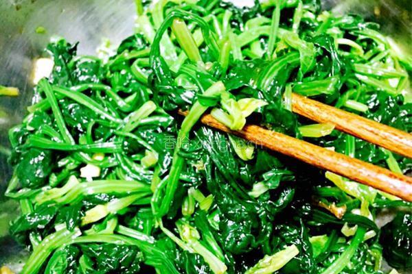 陈醋拌菠菜的做法图解8