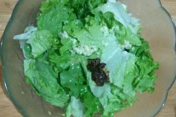 拌生菜的做法图解3