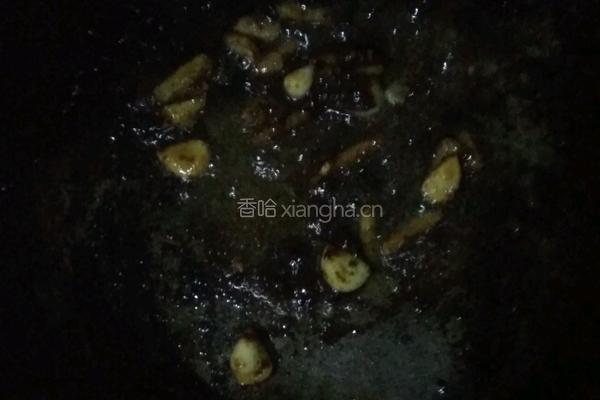 肉片炒油菜的做法图解3