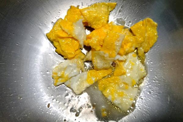 油麦菜炒鸡蛋的做法图解5