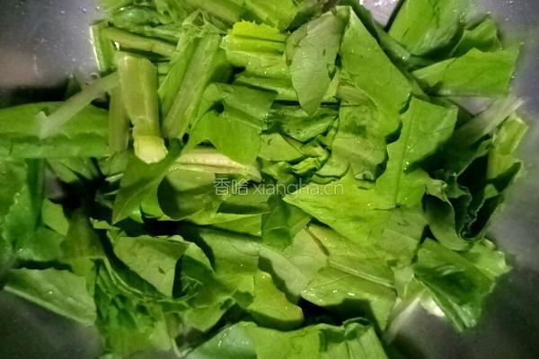 油麦菜炒鸡蛋的做法图解6
