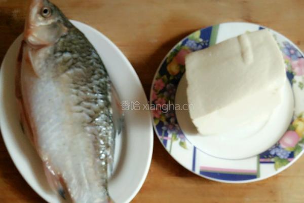 红烧鲫鱼豆腐的做法图解1