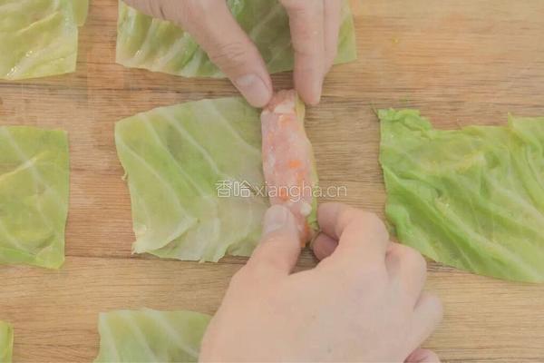 包菜肉卷的做法图解5