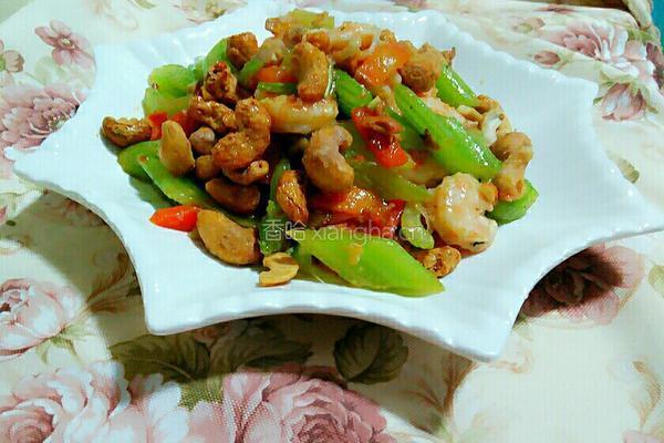 腰果虾仁的做法图解6